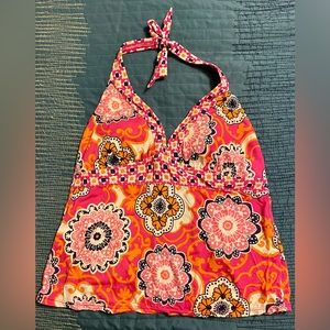 Cute halter swim top